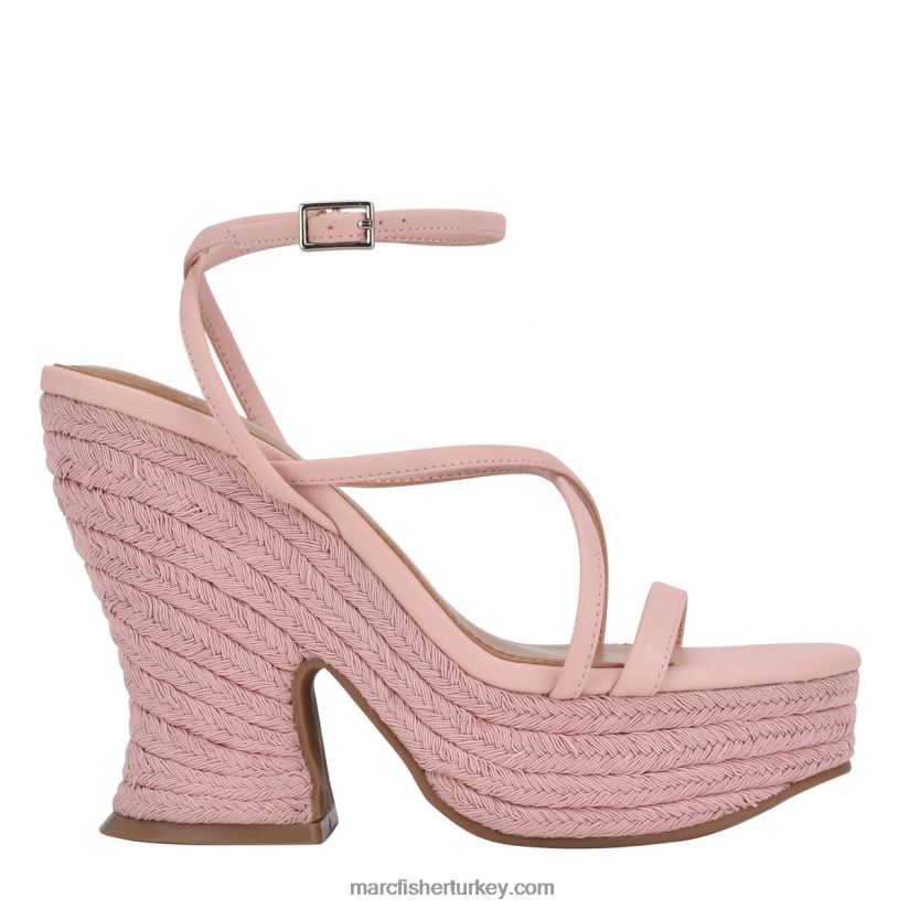 kadınlar espadril topuklu sandalet al Marc Fisher pembe 8FVTXP266